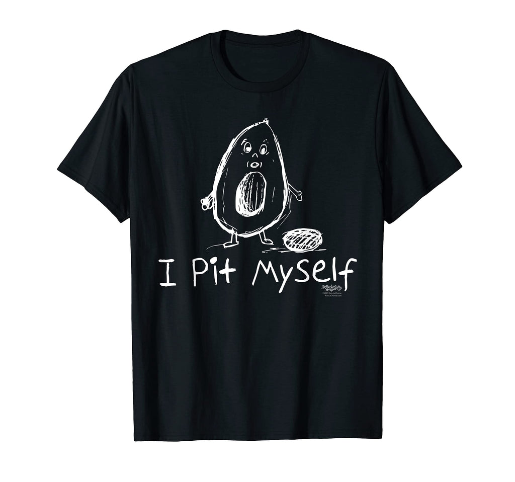 I Pit Myself Funny Dad Joke Word T-Shirt - Unique Graphic Unisex - T-Shirt, Sweatshirt, Hoodie