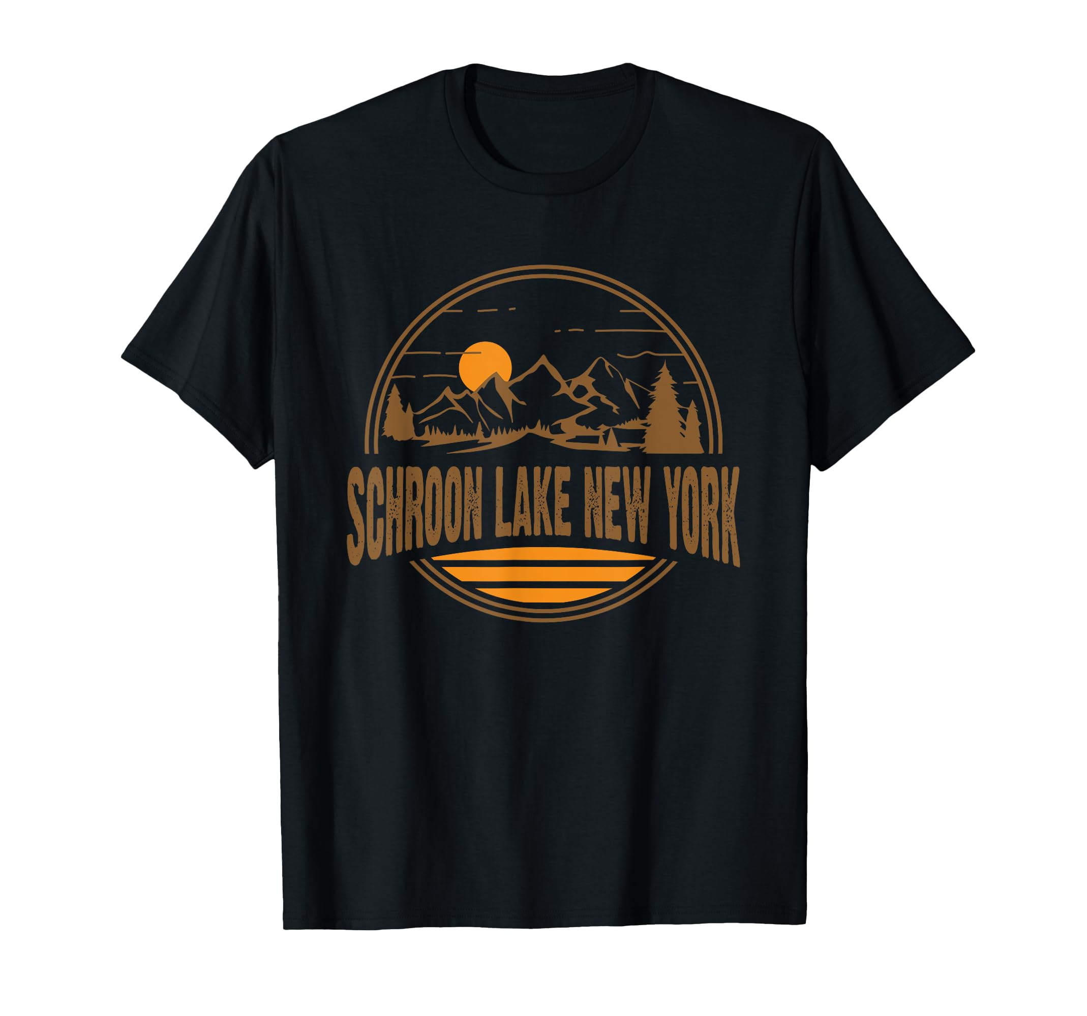 Schroon Lake New York Mountain T-Shirt - Novelty Apparel Men Women - T-Shirt, Sweatshirt, Hoodie