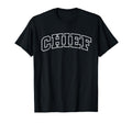 Chief Funny Athletic Lettering T-Shirt - Casual Everyday Wear Men Women - T-Shirt, Sweatshirt, Hoodie