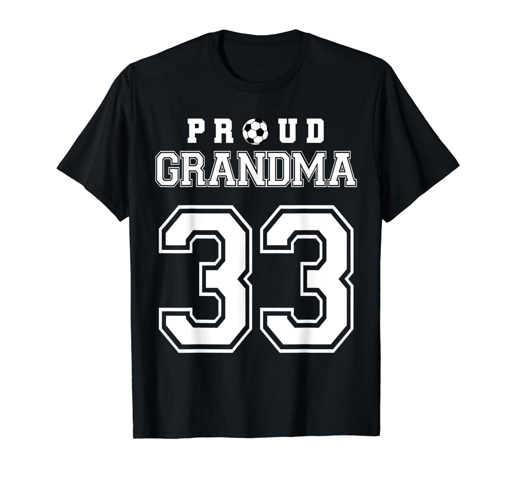 Number 33 Custom Proud Soccer Futbol T-Shirt - Casual Everyday Wear Unisex - T-Shirt, Sweatshirt, Hoodie