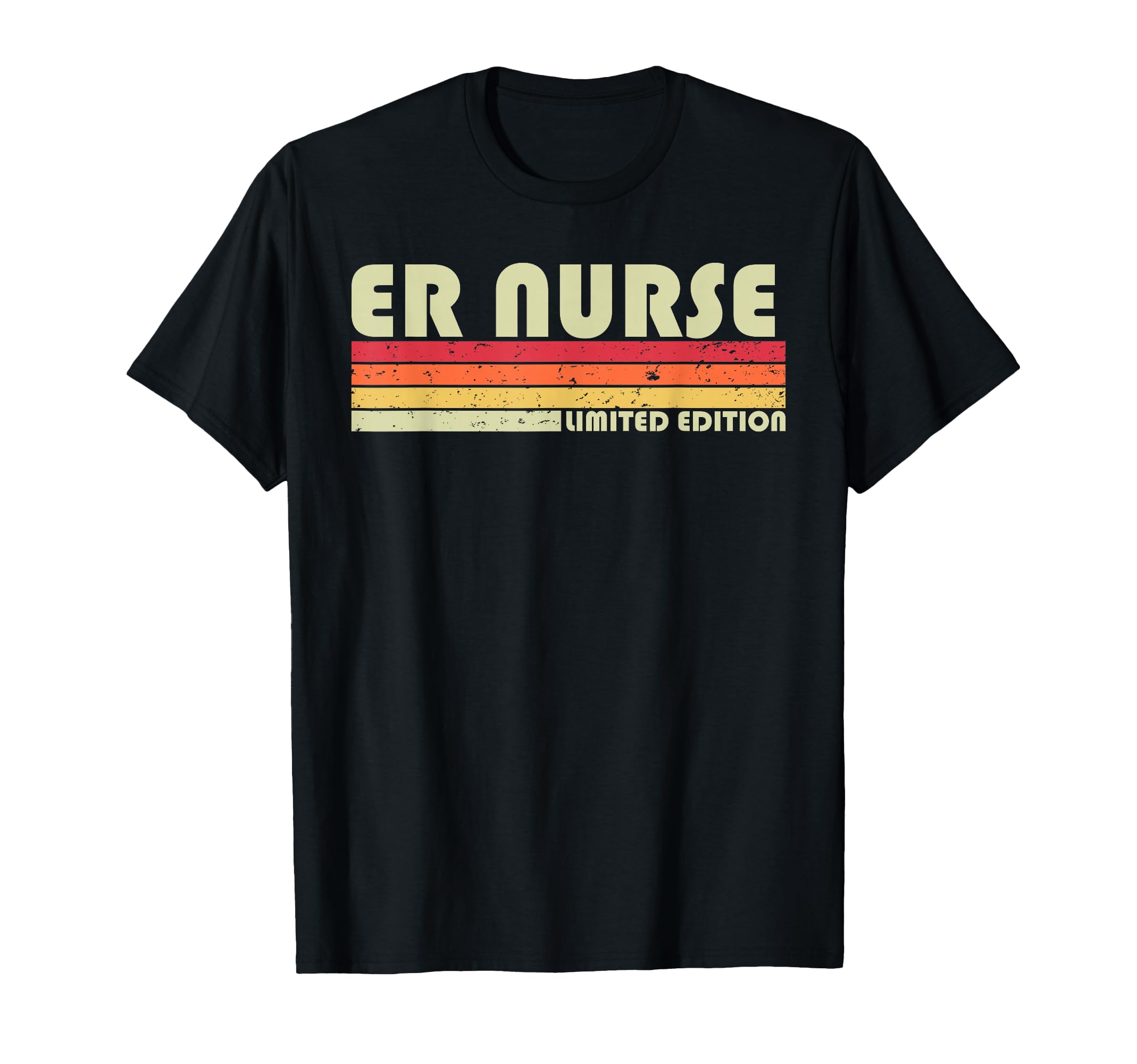 Er Nurse Funny Job Title Profession T-Shirt - Minimalist Print Unisex - T-Shirt, Sweatshirt, Hoodie
