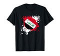 Soccer Ball Flag Iraq T-Shirt - Casual Everyday Wear for Adults - T-Shirt, Sweatshirt, Hoodie