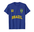 Brazil Number 10 Brazilian T-Shirt - Casual Everyday Wear for Adults - T-Shirt, Sweatshirt, Hoodie