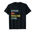 Mens Husband Dad Vizsla Dad Legend T-Shirt - Aesthetic Graphic Unisex - T-Shirt, Sweatshirt, Hoodie