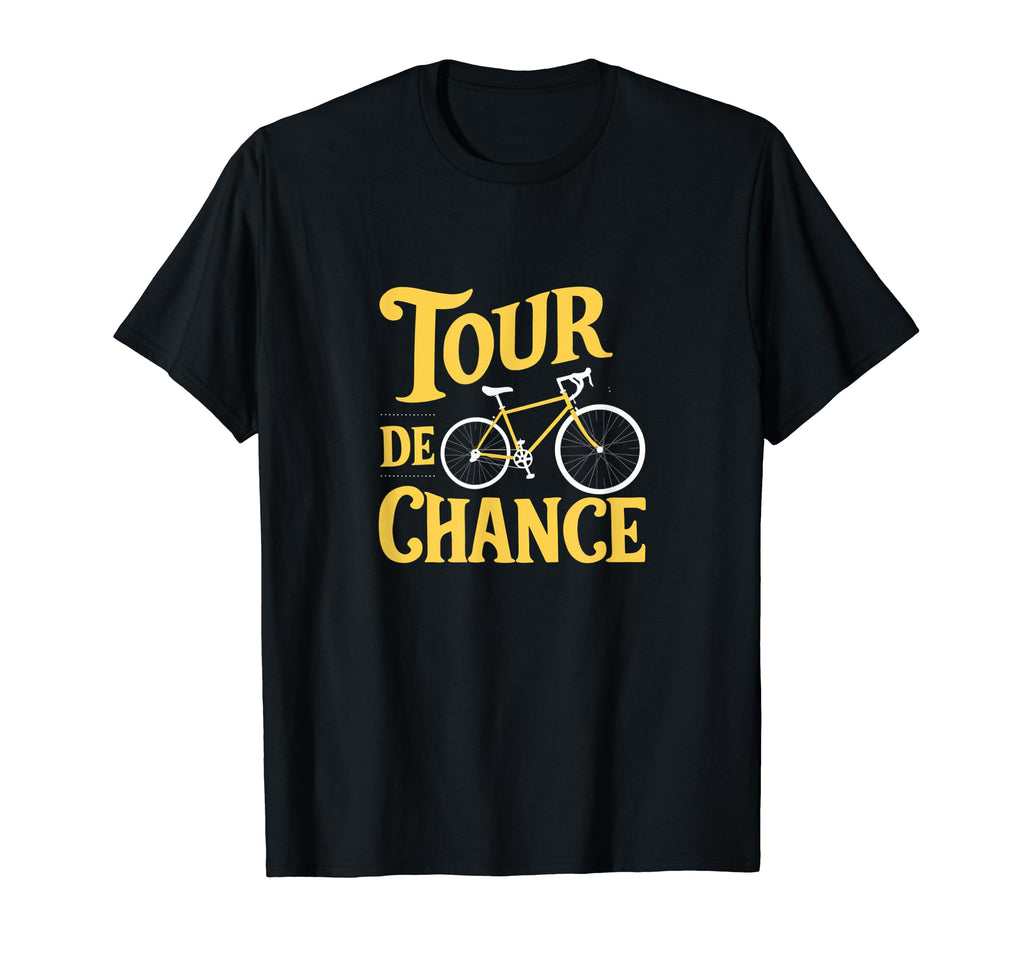 Tour De Chance Dad Cycling T-Shirt - Fun Novelty Design for Adults - T-Shirt, Sweatshirt, Hoodie