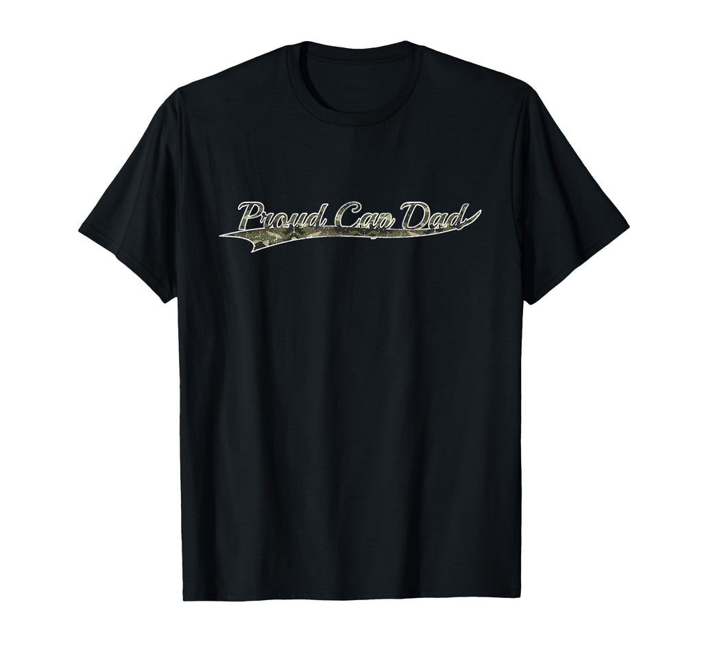 Proud Cap Dad Military Family T-Shirt - Custom Art Print Men Women - T-Shirt, Sweatshirt, Hoodie