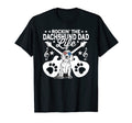 Rockin Dachshund Dad Life Dog Lover T-Shirt - Aesthetic Graphic Men Women - T-Shirt, Sweatshirt, Hoodie