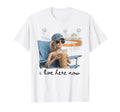 I Live Here Now Funny Ballfield T-Shirt - Minimalist Print Men Women - T-Shirt, Sweatshirt, Hoodie