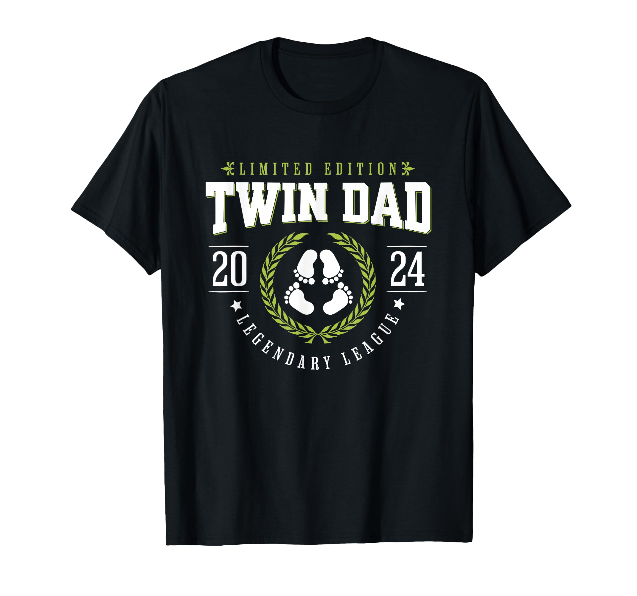 Twin Dad Est 2024 Twin Dad To Be Gifts T-Shirt - Streetwear Style Unisex - T-Shirt, Sweatshirt, Hoodie