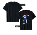 Dabbing Soccer El Salvador Jersey T-Shirt - Novelty Apparel for Adults - T-Shirt, Sweatshirt, Hoodie