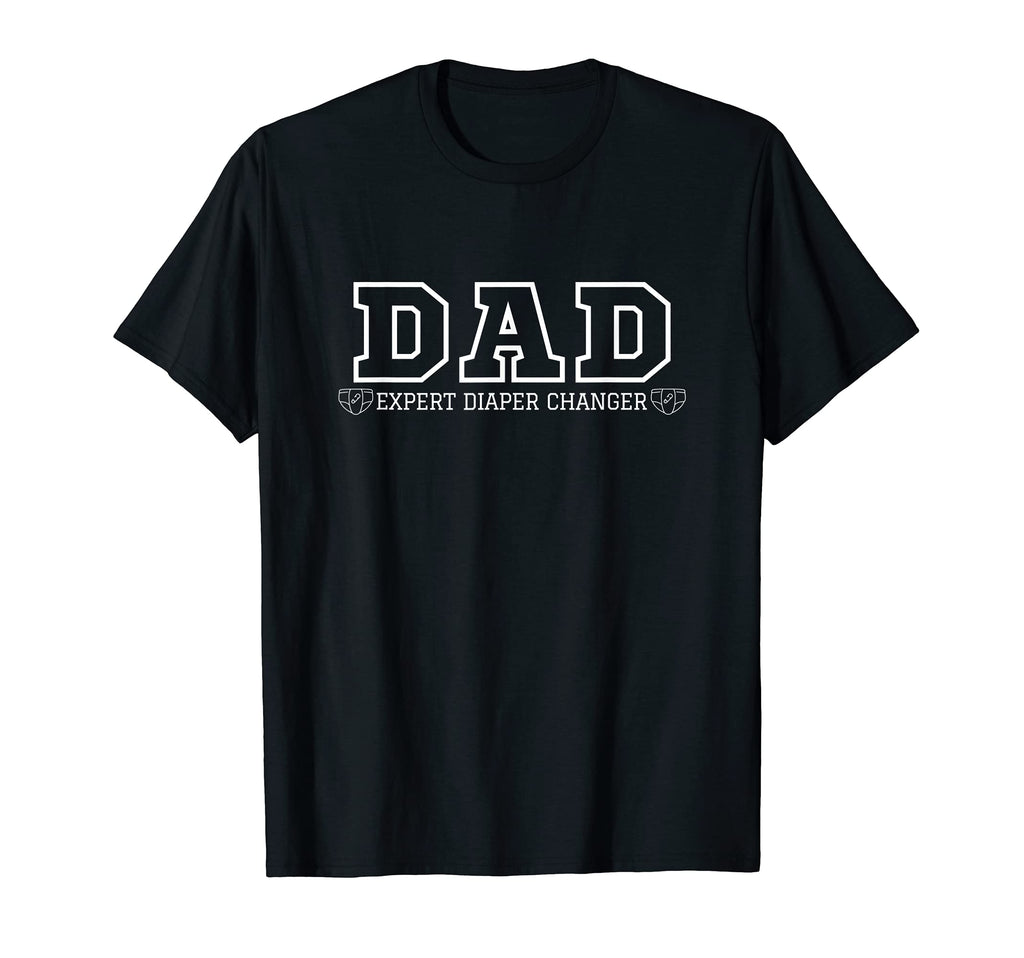 Mens Dad Expert Diaper Changer Funny T-Shirt - Fun Novelty Design Unisex - T-Shirt, Sweatshirt, Hoodie