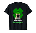 Pug T Shirts St Patricks Day Hat T-Shirt - Aesthetic Graphic for Adults - T-Shirt, Sweatshirt, Hoodie