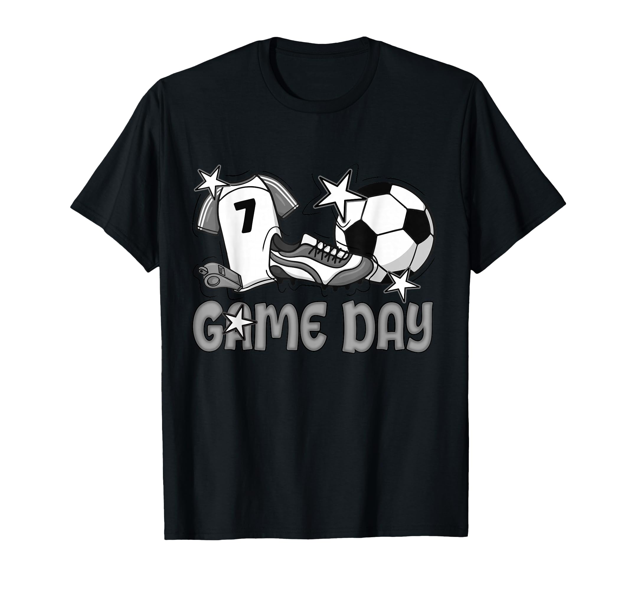 Game Day Soccer Funny Soccer Lovers T-Shirt - Graphic Print Unisex - T-Shirt, Sweatshirt, Hoodie