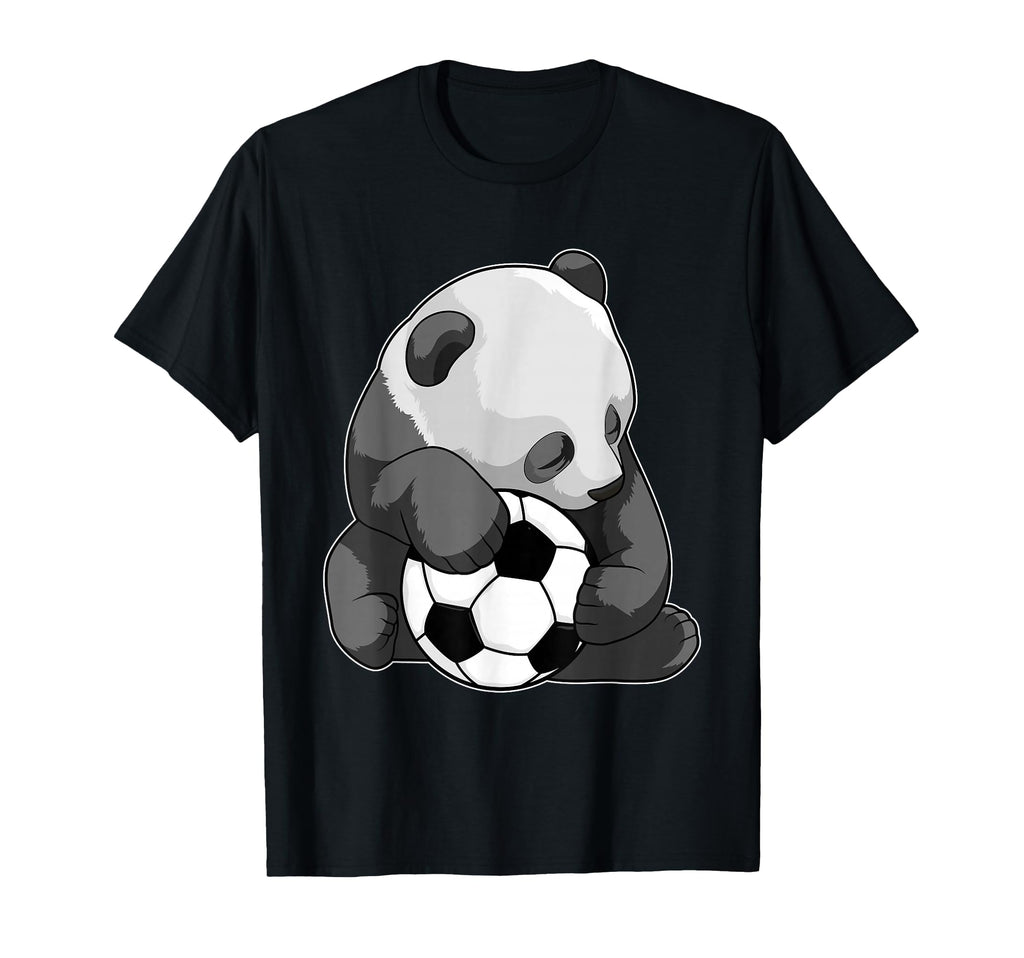 Panda Soccer Player Soccer Sports T-Shirt - Fun Novelty Design Men Women - T-Shirt, Sweatshirt, Hoodie