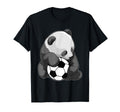 Panda Soccer Player Soccer Sports T-Shirt - Fun Novelty Design Men Women - T-Shirt, Sweatshirt, Hoodie