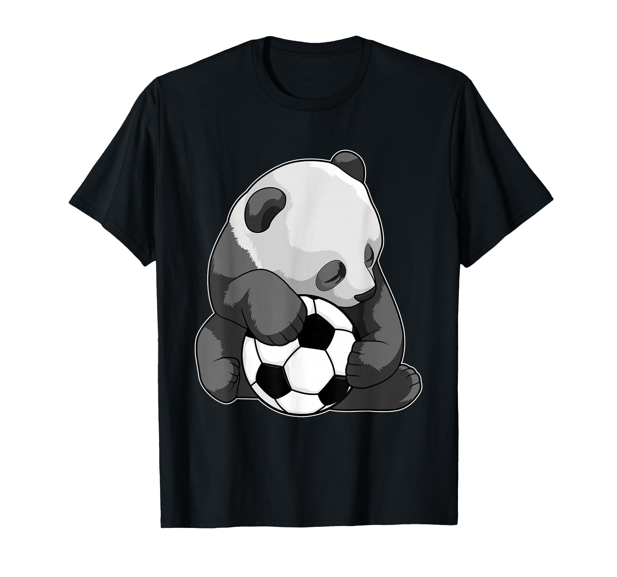 Panda Soccer Player Soccer Sports T-Shirt - Fun Novelty Design Men Women - T-Shirt, Sweatshirt, Hoodie