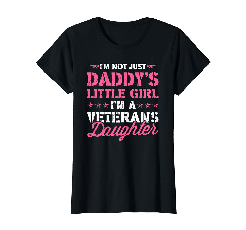 Veterans Daughter Daddys Little Us T-Shirt - Fun Novelty Design Men Women - T-Shirt, Sweatshirt, Hoodie