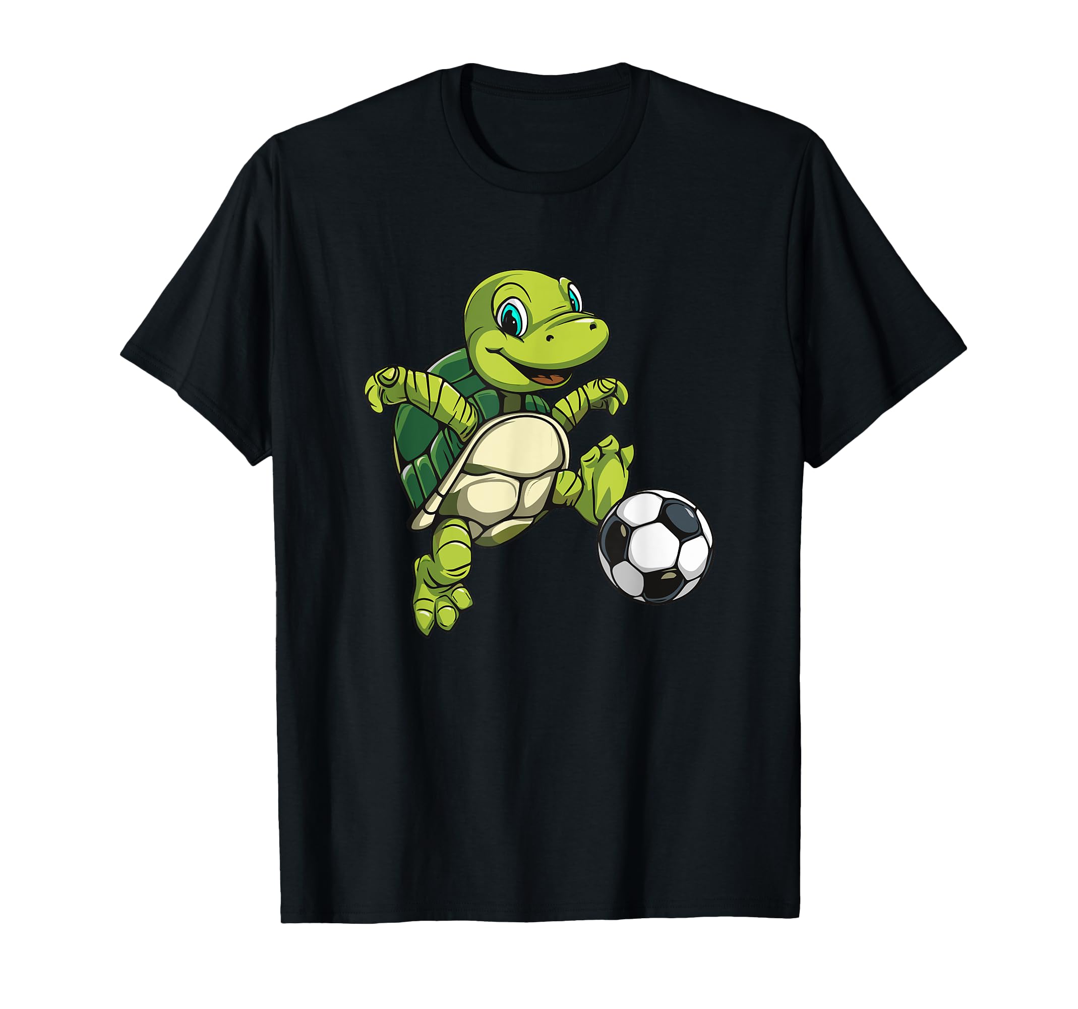 Turtle Wildlife Tortoise Soccer T-Shirt - Casual Everyday Wear Unisex - T-Shirt, Sweatshirt, Hoodie
