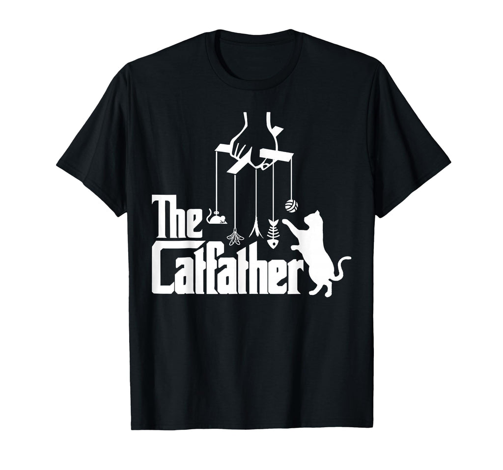 Funny Cat Dad Life Catfather Fathers T-Shirt - Aesthetic Graphic Men Women - T-Shirt, Sweatshirt, Hoodie