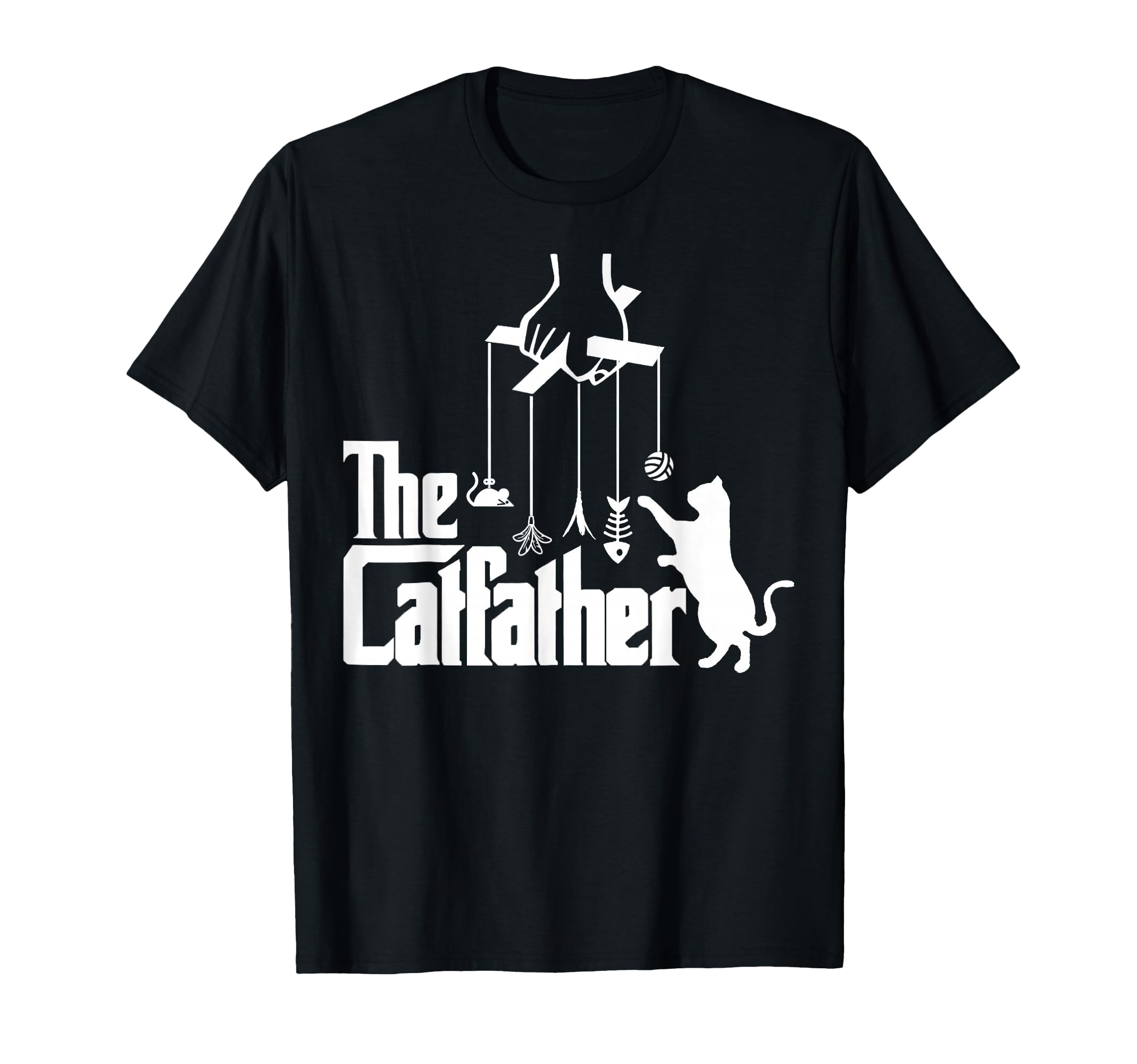 Funny Cat Dad Life Catfather Fathers T-Shirt - Aesthetic Graphic Men Women - T-Shirt, Sweatshirt, Hoodie