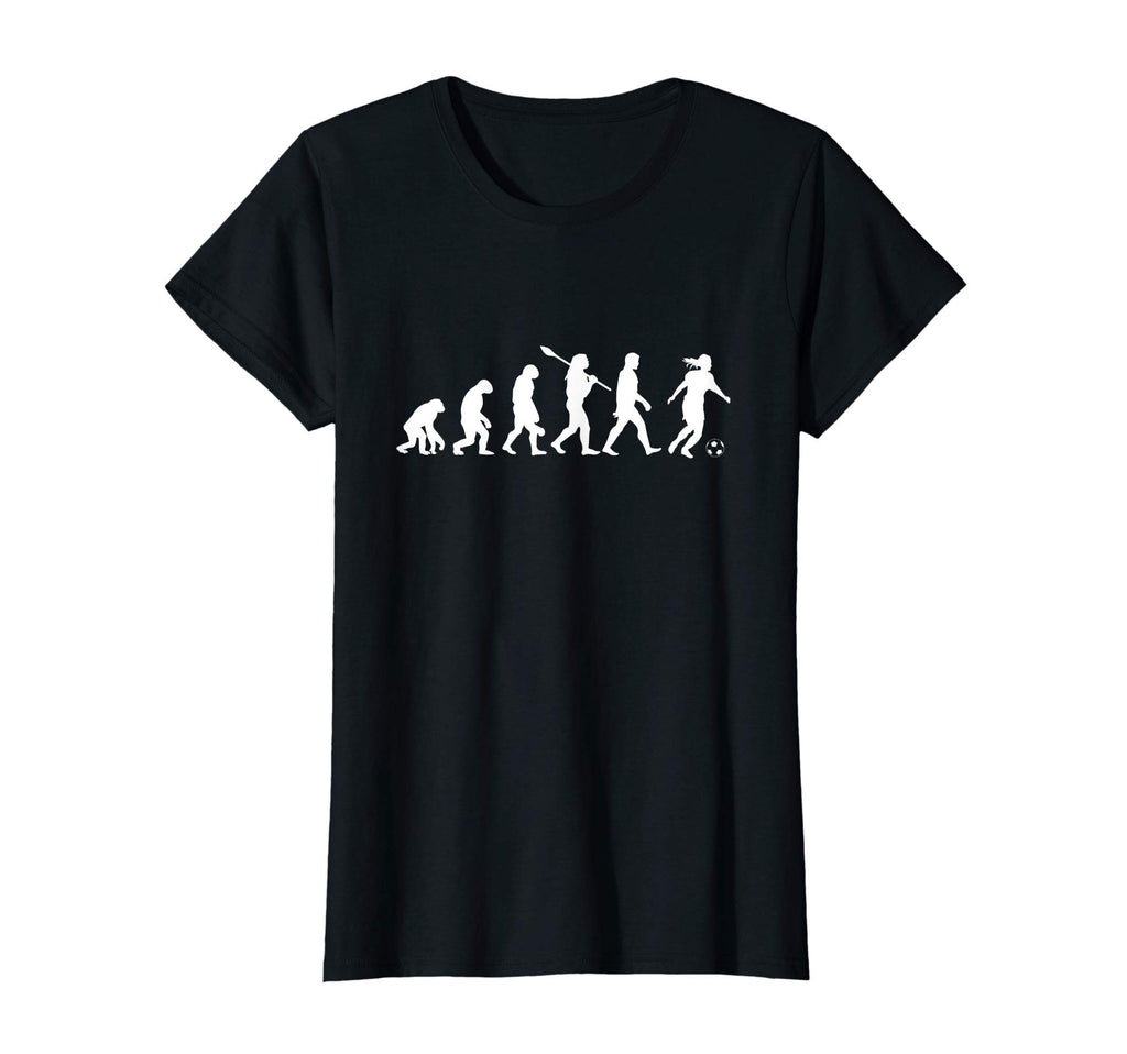 Womens Womens Soccer Evolution Play T-Shirt - Minimalist Print for Adults - T-Shirt, Sweatshirt, Hoodie