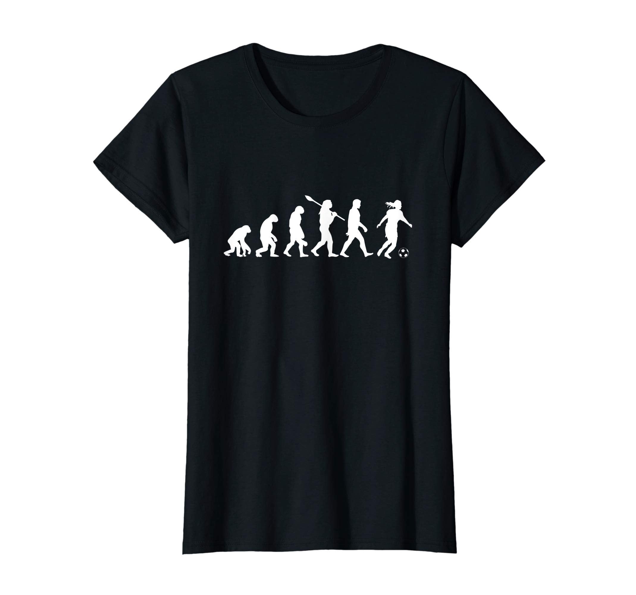 Womens Womens Soccer Evolution Play T-Shirt - Minimalist Print for Adults - T-Shirt, Sweatshirt, Hoodie