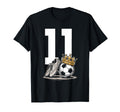 11 Soccer Birthday Gift Soccer Fan T-Shirt - Streetwear Style Men Women - T-Shirt, Sweatshirt, Hoodie