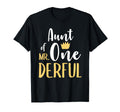 Aunt Mr Onederful 1St Birthday First T-Shirt - Aesthetic Graphic Men Women - T-Shirt, Sweatshirt, Hoodie