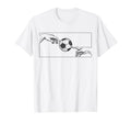 Soccer Soccer Player To Soccer T-Shirt - Graphic Print for Adults - T-Shirt, Sweatshirt, Hoodie