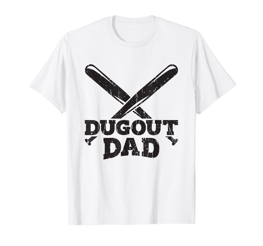 Baseball Dugout Dad Baseball Bats T-Shirt - Streetwear Style Men Women - T-Shirt, Sweatshirt, Hoodie