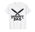Baseball Dugout Dad Baseball Bats T-Shirt - Streetwear Style Men Women - T-Shirt, Sweatshirt, Hoodie