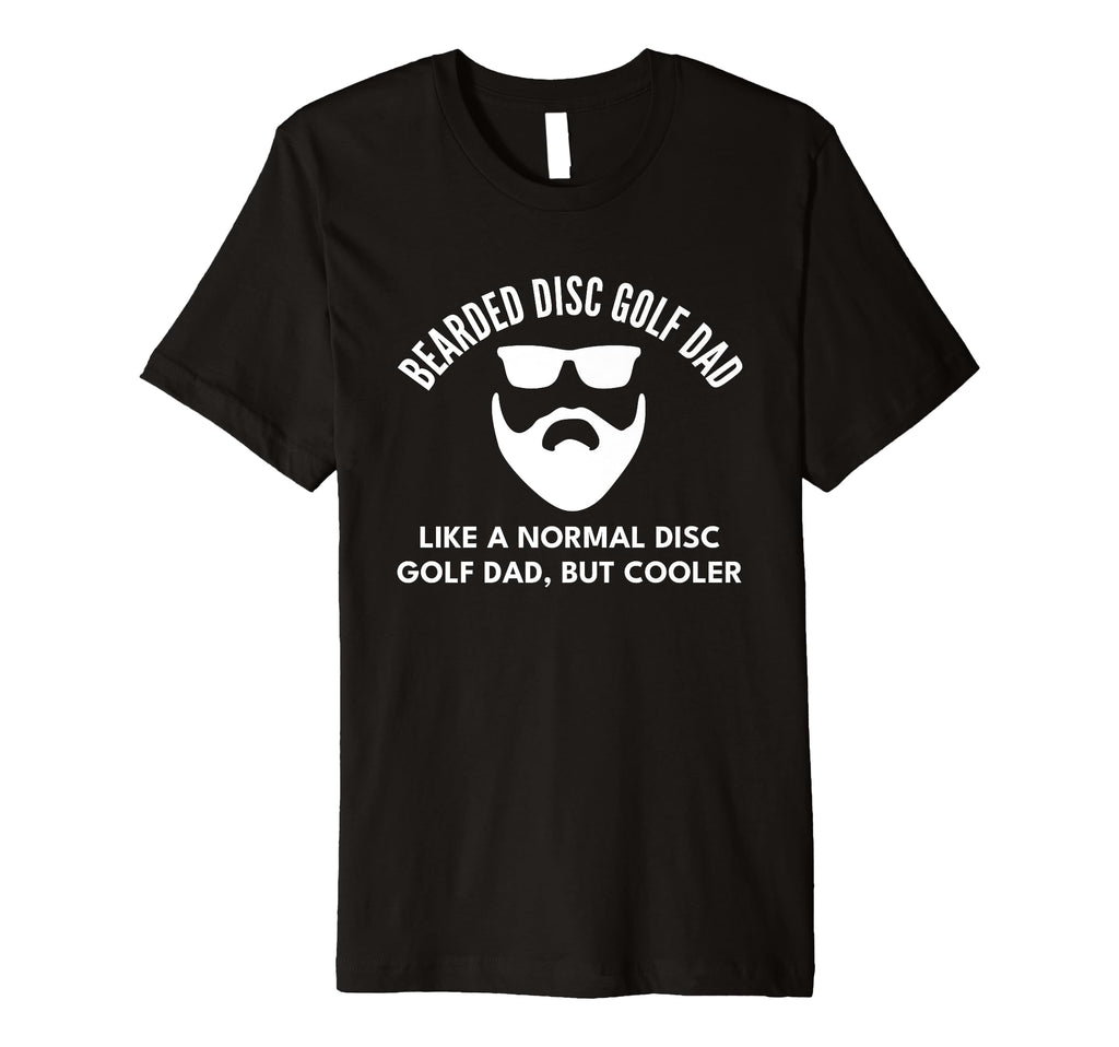 Mens Disc Golf Dad Funny Bearded T-Shirt - Trendy Graphic Unisex - T-Shirt, Sweatshirt, Hoodie