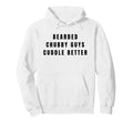 Bearded Chubby Guys Cuddle Better Hoodie - Aesthetic Graphic for Adults - T-Shirt, Sweatshirt, Hoodie