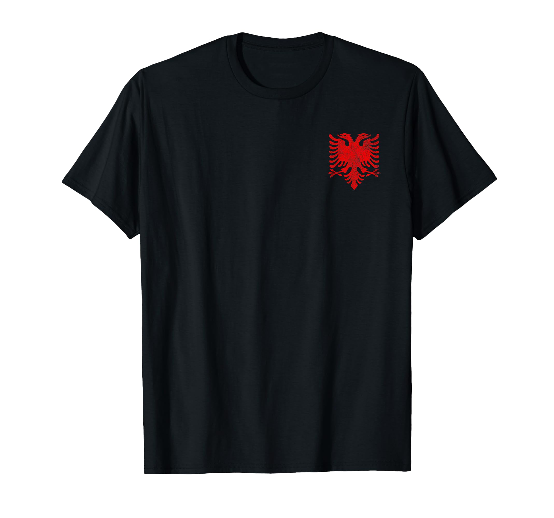 Albania National Flag Albanian Eagle T-Shirt - Streetwear Style Men Women - T-Shirt, Sweatshirt, Hoodie