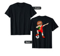 Dabbing Soccer Portugal Jersey T-Shirt - Minimalist Print Unisex - T-Shirt, Sweatshirt, Hoodie