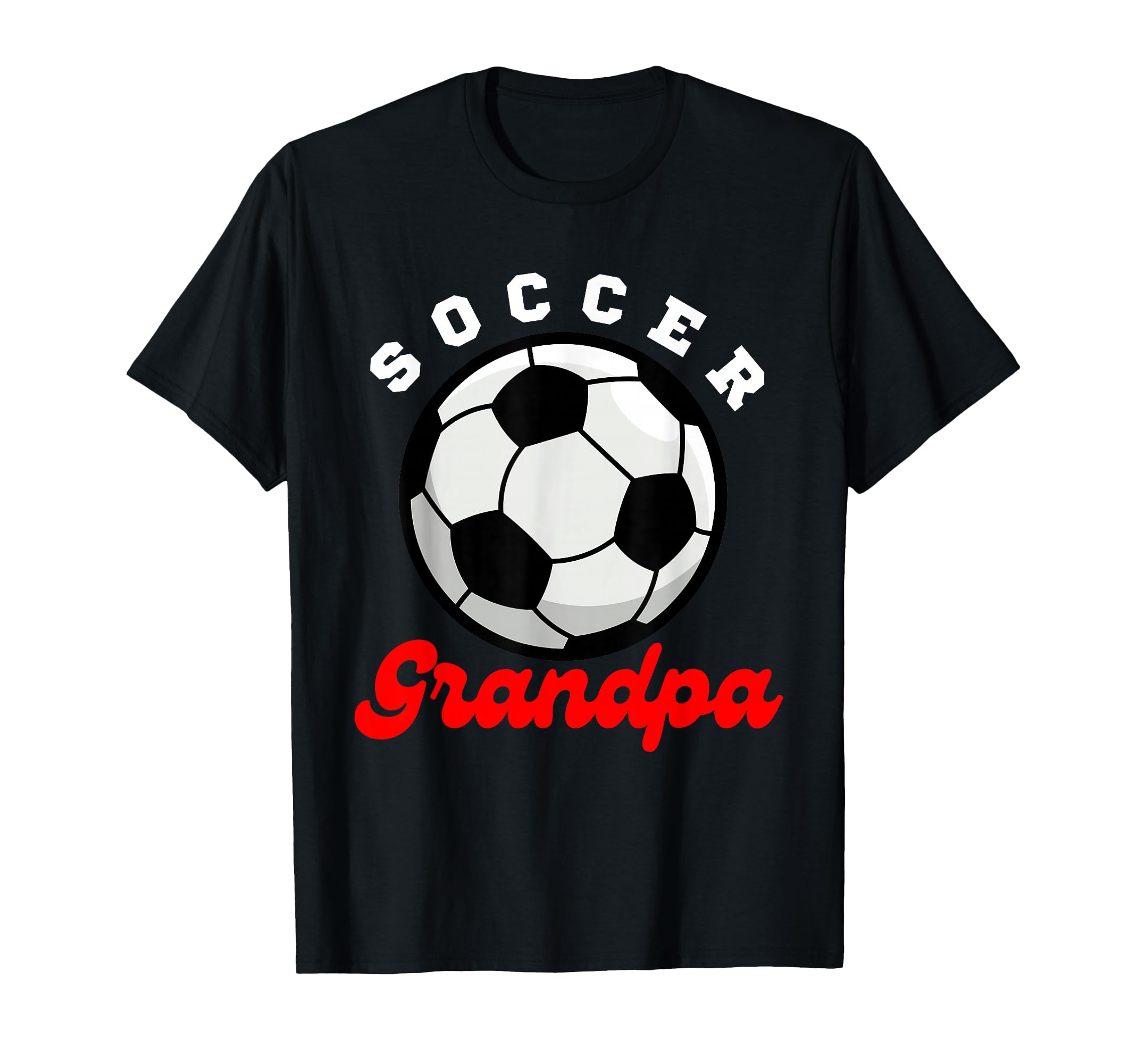 Funny Grandpa Proud Soccer Lover T-Shirt - Minimalist Print for Adults - T-Shirt, Sweatshirt, Hoodie