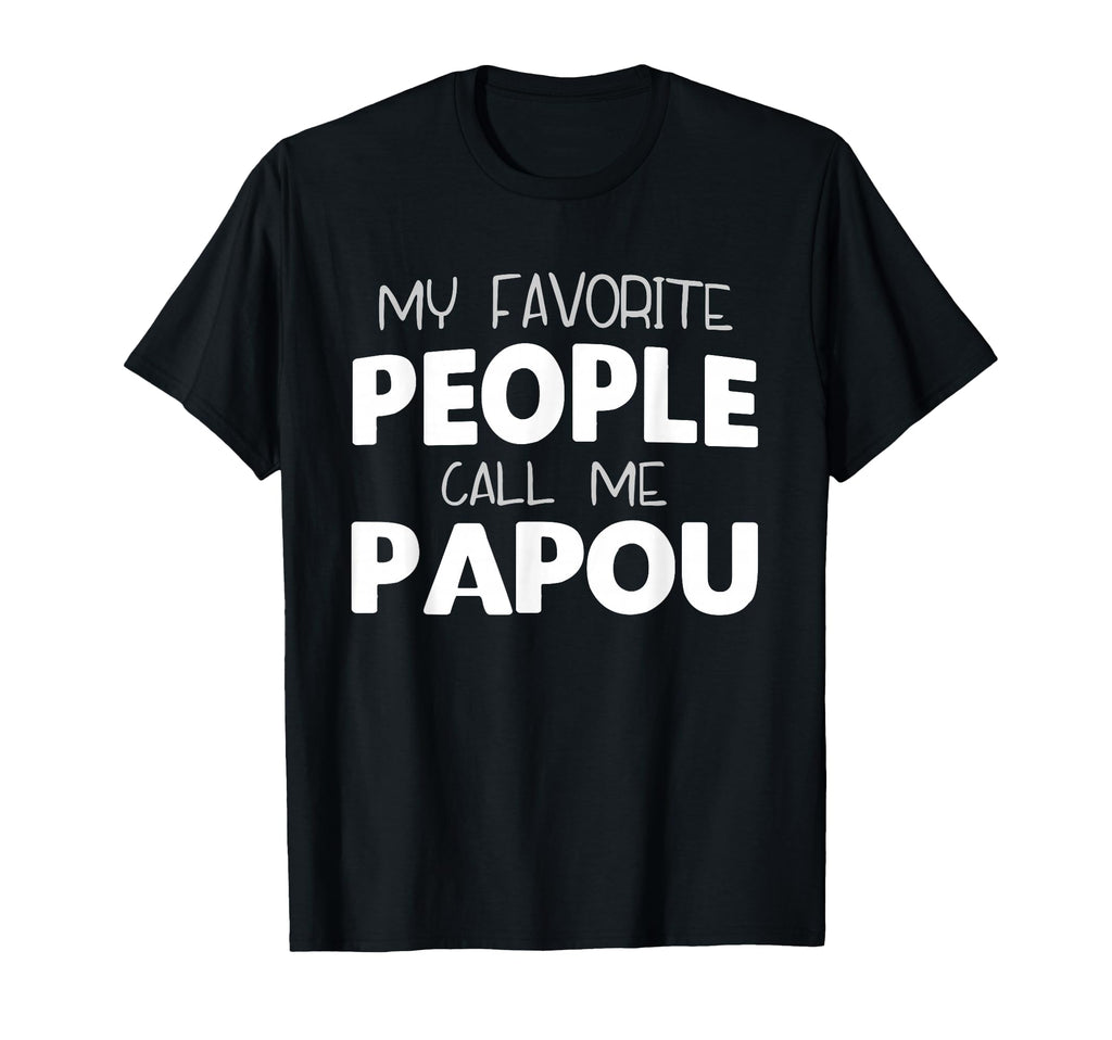 Papou Grandpa Fathers Day Sweatshirt - Minimalist Print for Adults - T-Shirt, Sweatshirt, Hoodie