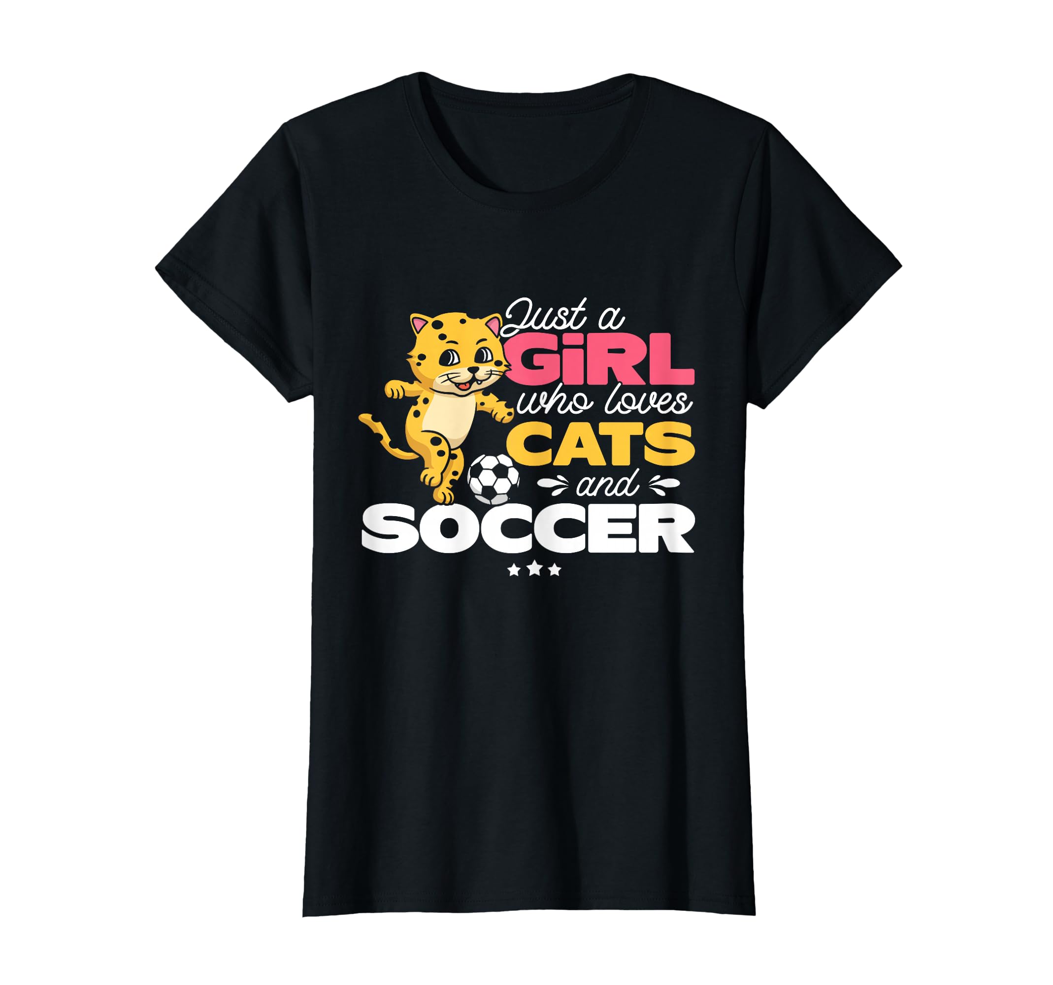 Just Who Loves Cats And Soccer Kitten And T-Shirt - Unique Graphic Unisex - T-Shirt, Sweatshirt, Hoodie
