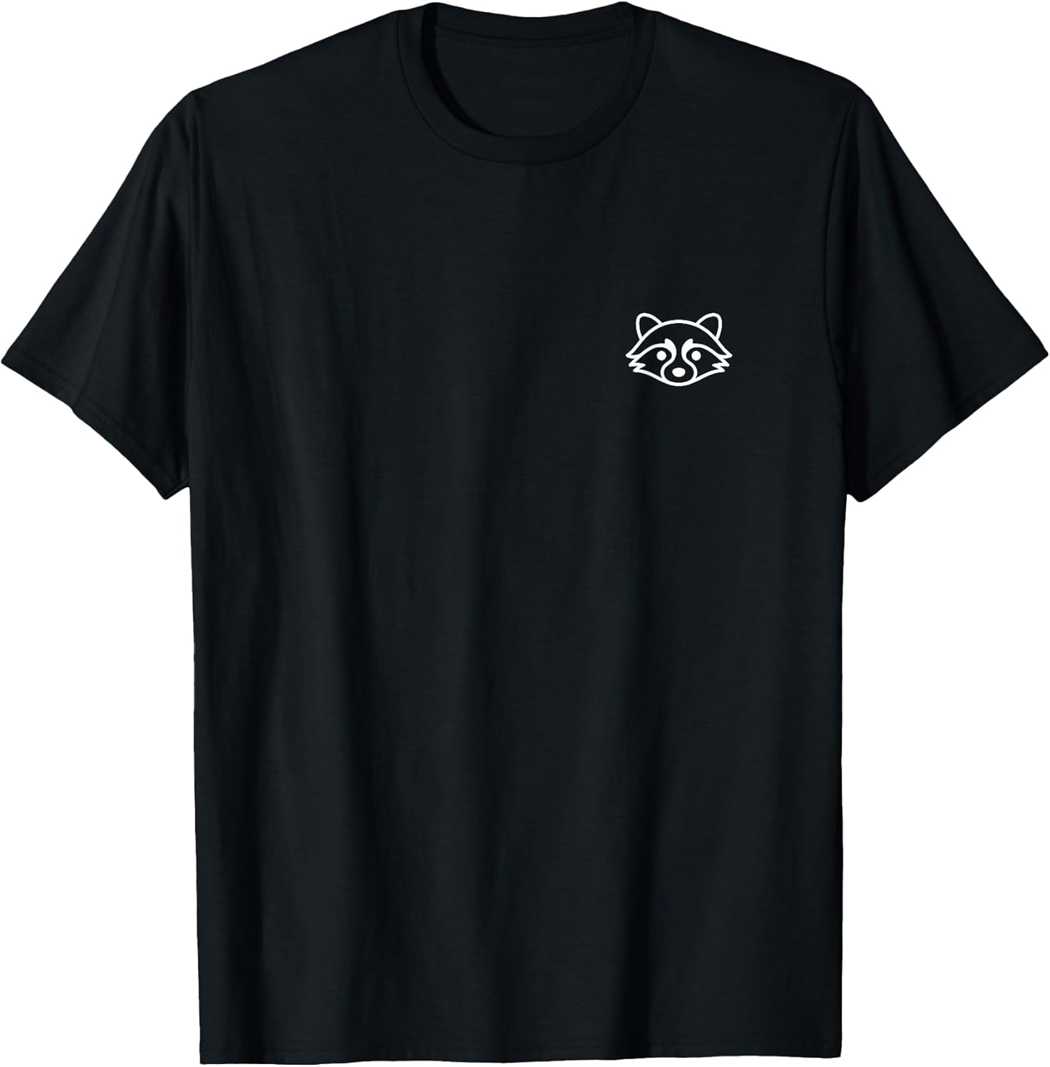 Minimalist Raccoon - Adult & Kids T-Shirts, Sweatshirts & Hoodies apparel design preview 1