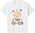 Cute Kawaii Boba Bubble Tea Cu-Tea Toddler Boys Girls - Adult & Kids T-Shirts, Sweatshirts & Hoodies apparel design preview 1