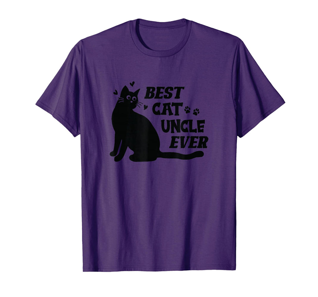 Best Cat Uncle Ever Uncle Loves Cats T-Shirt - Streetwear Style Men Women - T-Shirt, Sweatshirt, Hoodie