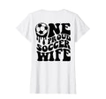 Proud Soccer Wife Soccer Ball Drip T-Shirt - Aesthetic Graphic for Adults - T-Shirt, Sweatshirt, Hoodie