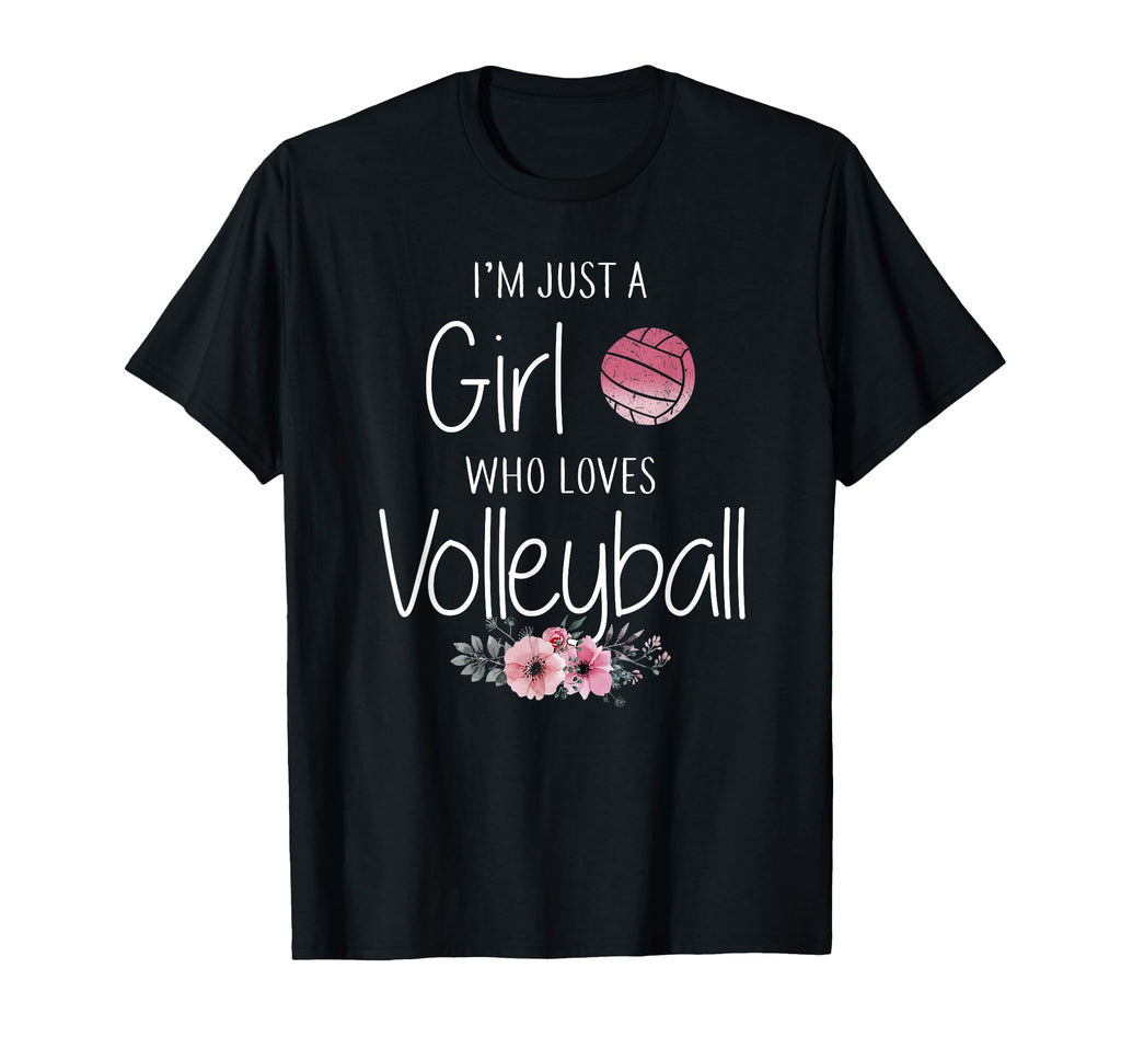 Im Just Who Loves Volleyball T-Shirt - Custom Art Print Men Women - T-Shirt, Sweatshirt, Hoodie