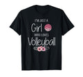 Im Just Who Loves Volleyball T-Shirt - Custom Art Print Men Women - T-Shirt, Sweatshirt, Hoodie