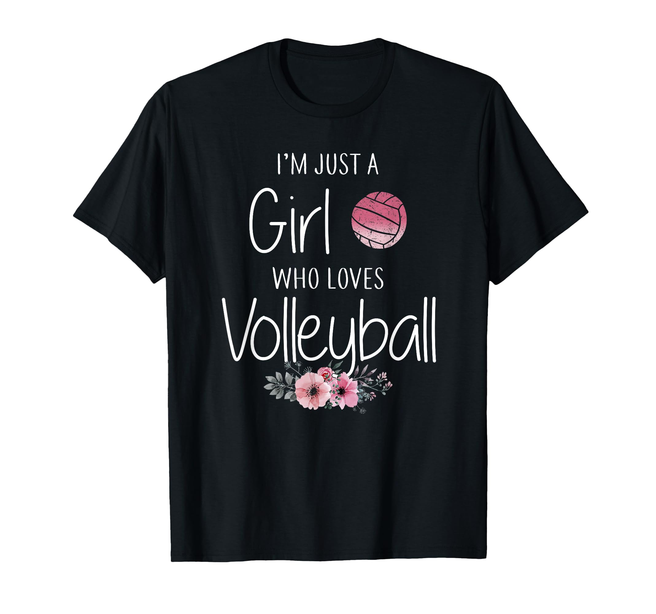 Im Just Who Loves Volleyball T-Shirt - Custom Art Print Men Women - T-Shirt, Sweatshirt, Hoodie