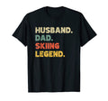 Mens Mens Funny Husband Dad Skiing T-Shirt - Streetwear Style Men Women - T-Shirt, Sweatshirt, Hoodie