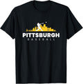 Pittsburgh Baseball Vintage Minimalist Retro Lover - Adult & Kids T-Shirts, Sweatshirts & Hoodies apparel design preview 1
