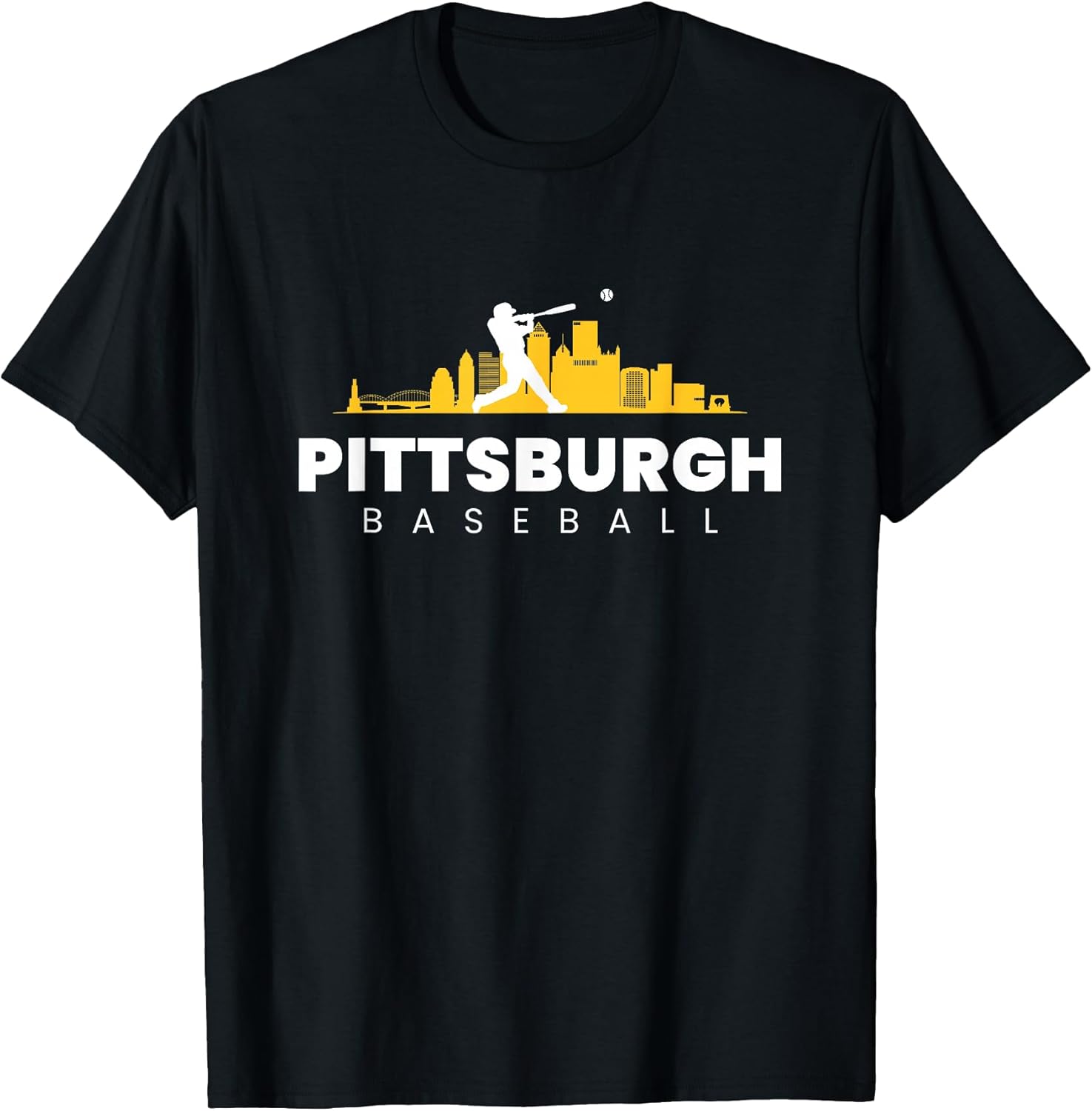 Pittsburgh Baseball Vintage Minimalist Retro Lover - Adult & Kids T-Shirts, Sweatshirts & Hoodies apparel design preview 1