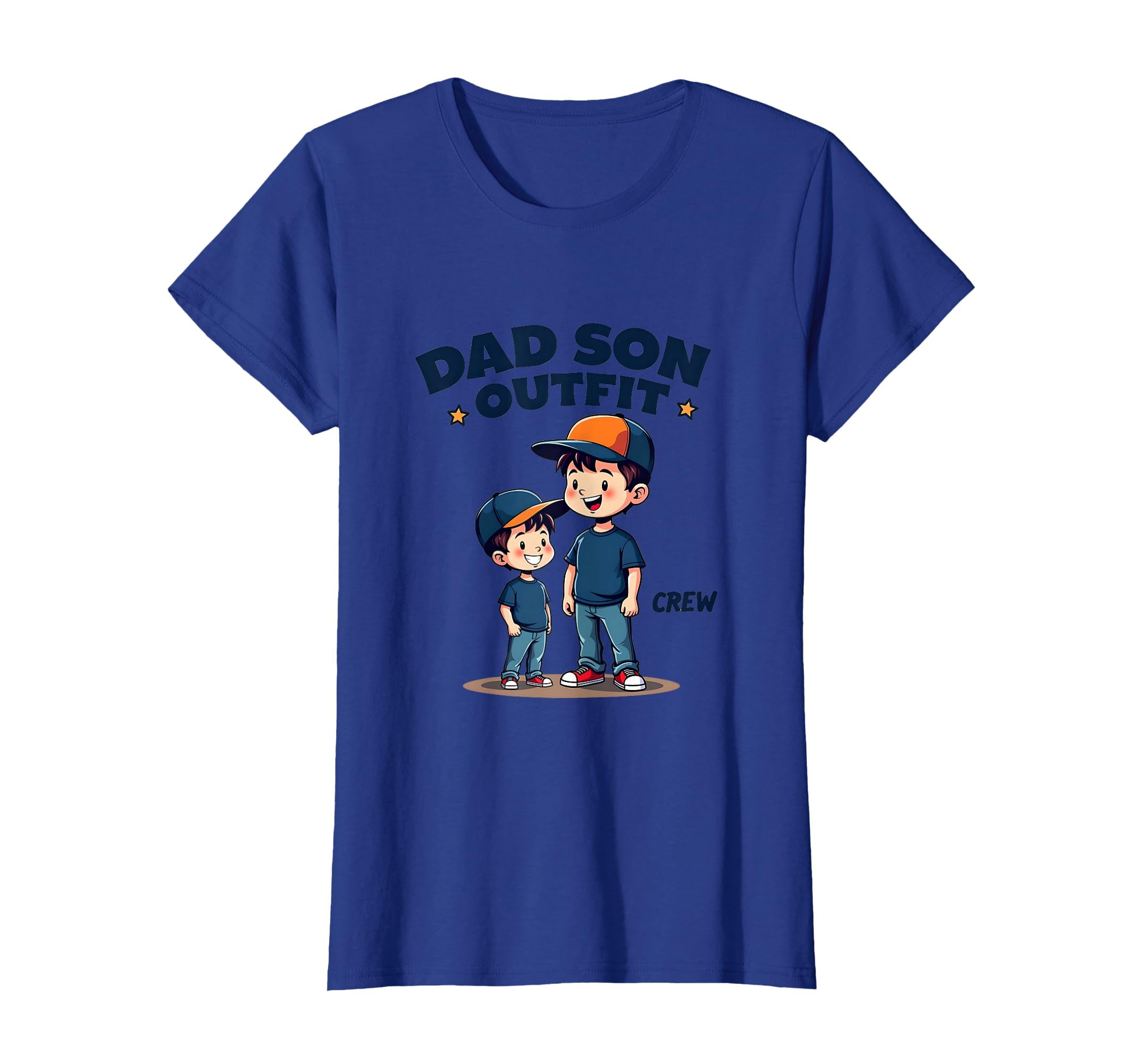 Dad Son Outfit Crew Matching T-Shirt - Aesthetic Graphic Men Women - T-Shirt, Sweatshirt, Hoodie