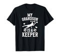 My Grandson Soccer Keeper Grandma Soccer T-Shirt - Graphic Print Unisex - T-Shirt, Sweatshirt, Hoodie